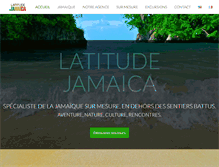 Tablet Screenshot of latitudejamaica.com